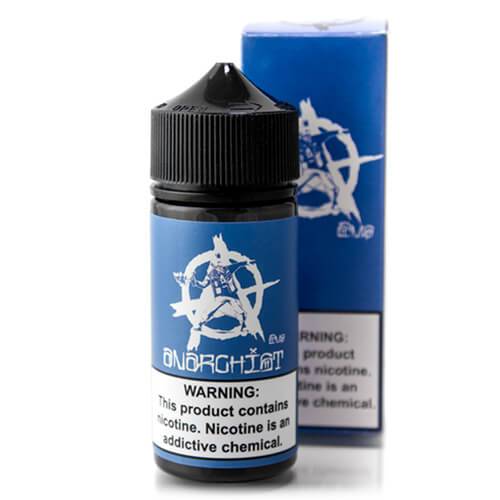Biru oleh anarkis tembakau - nicotine percuma e - cecair 100ml