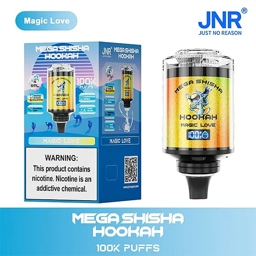JNR Mega Shisha Hookah 100K Puffs Disposable Vape