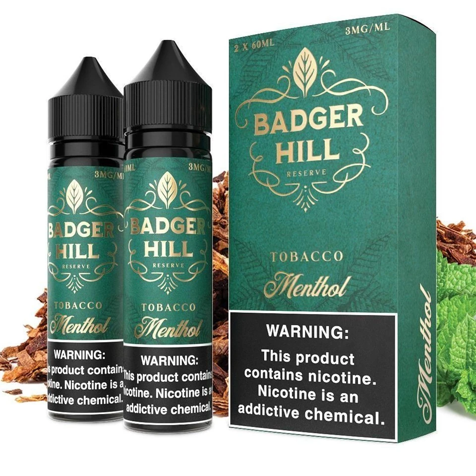 Menthol oleh Badger Hill Rizab 120ml