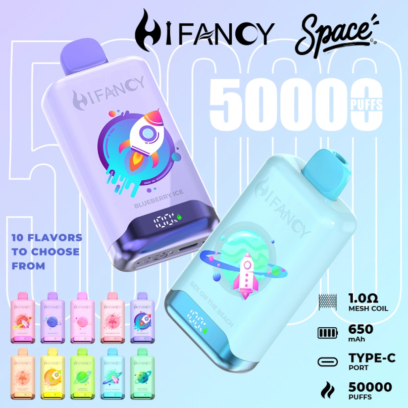 Hifancy 50000 Puffs 50K Space Borong Vape